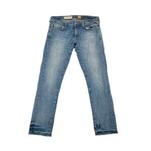 Anthropologie Pilcro and the Letterpress Raw Hem Hyphen Fit Jeans size 27